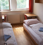 hostel room