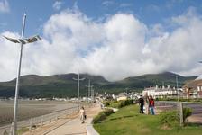 Slieve Donard in the clouds