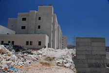 Prace - stavba nemocnice