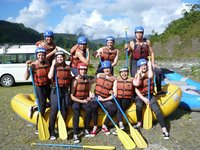 rafting in Banos 1