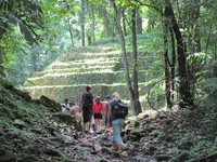 Bonampak - hranice s Guatemalou